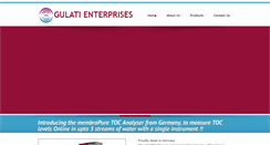 Desktop Screenshot of gulatienterprises.com